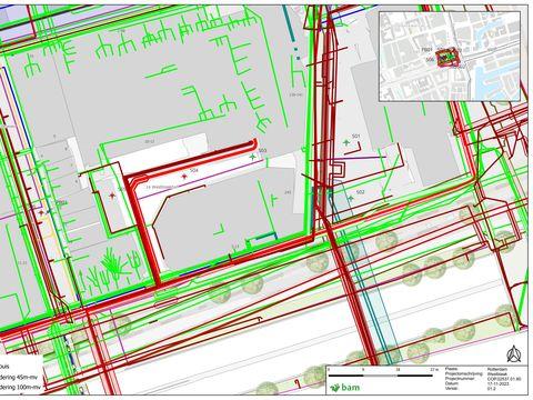 Sondering op 100m Rotterdam Centrum